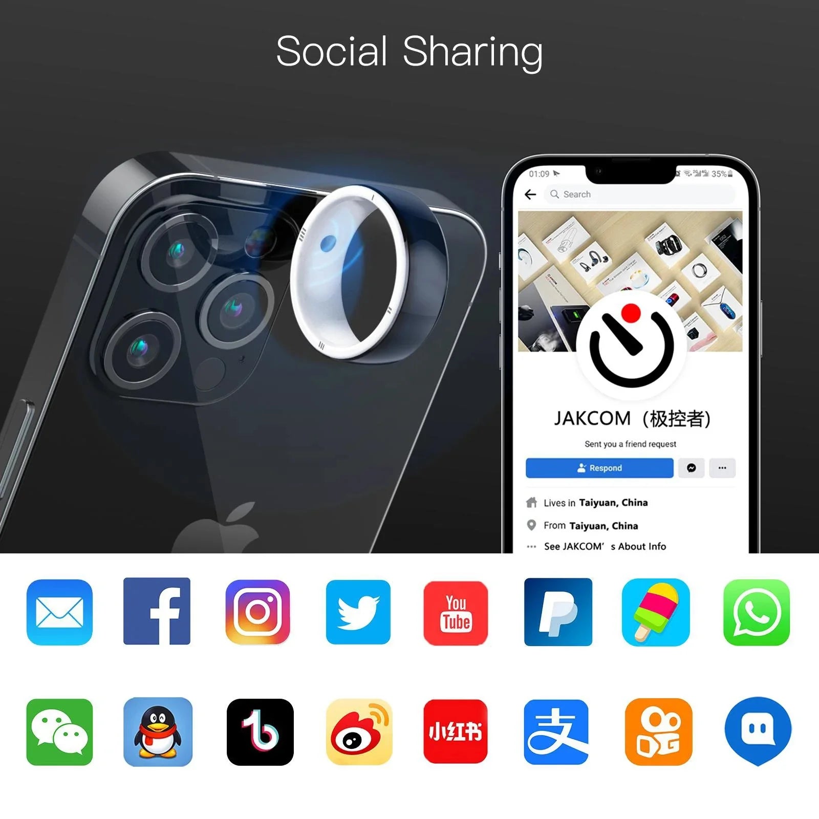 JAKCOM Smart Lifestyle Ring